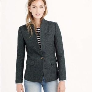J. Crew Donegal Single Button Blazer Jacket 4